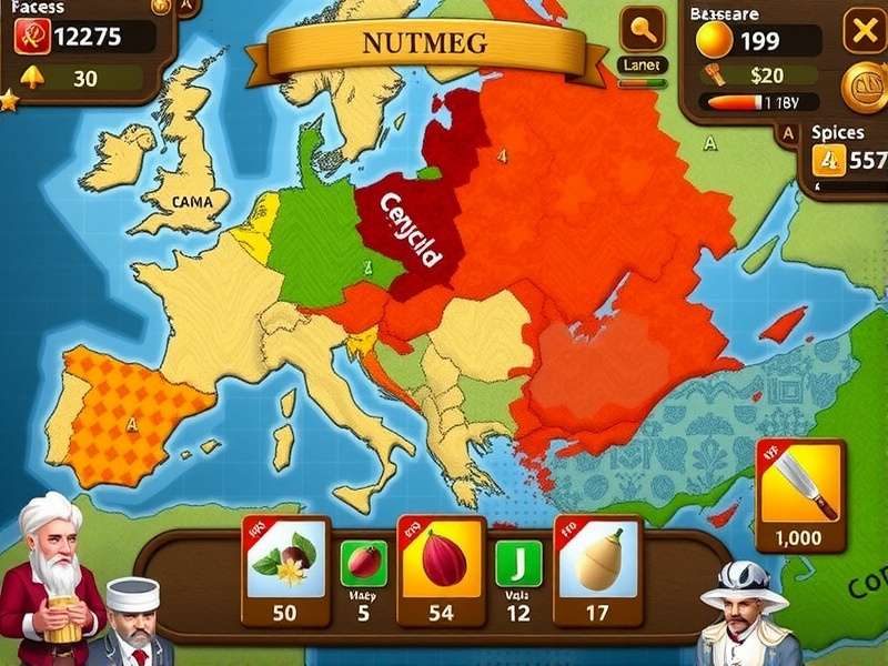 Nutmeg and other spices in the game